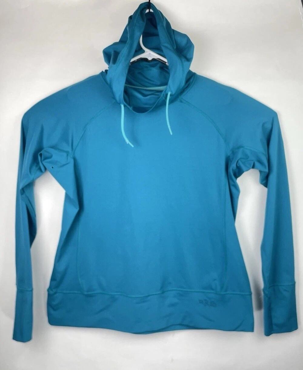 Rab Cipher Womens Hoody Pullover Sweater Jacket Size UK 16 EU 44 US 12 Softshell